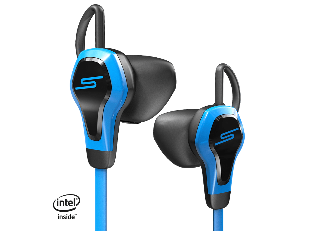 (未使用･未開封品)　SMS Audio BioSport In-Ear Wired Ear Bud With Heart Monitor/インテル社製心拍計搭載スポーツ用 インイヤーヘッドフォン (ブラ f4u0baa SMS Audio BioSport in Ear Headphones with Heartrate Monitor