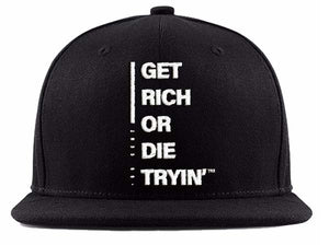 "Get Rich or Die Tryin" Snapback Hat