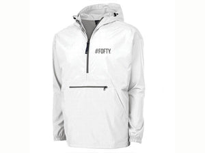 "#FOFTY" Embroidered Rain Jackets