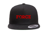 FORCE hat with red embroidery