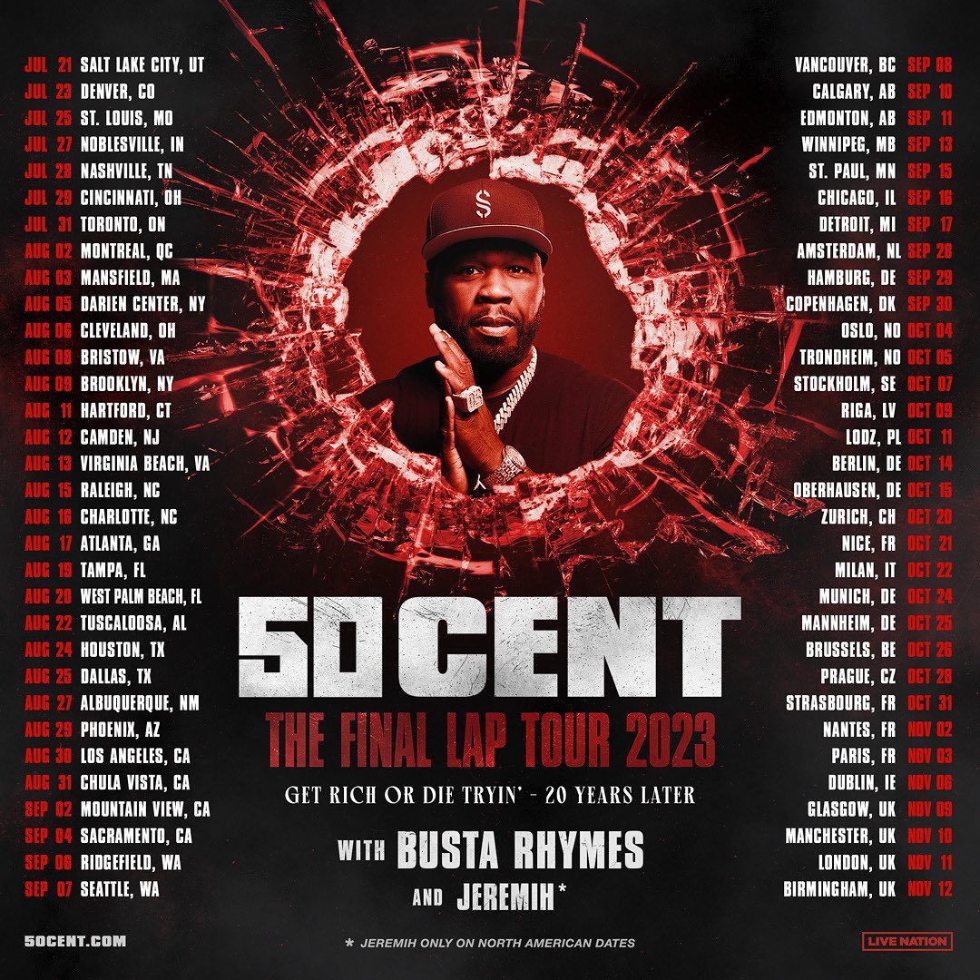 Final Lap Tour 2023 GUnit Brands, Inc.