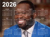 50 Cent 2026 Calendar MOUSEPAD!