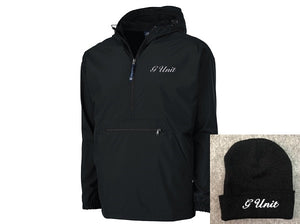 "G-Unit" Rain Jacket Beanie Bundle