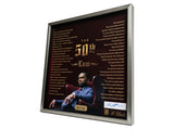 "50 Laws of Power" PLAQUE- AUTOGRAPHED by 50!