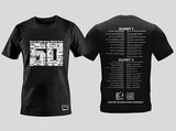 GLG World Tour Concert T-Shirt w/Dates and QR Code!