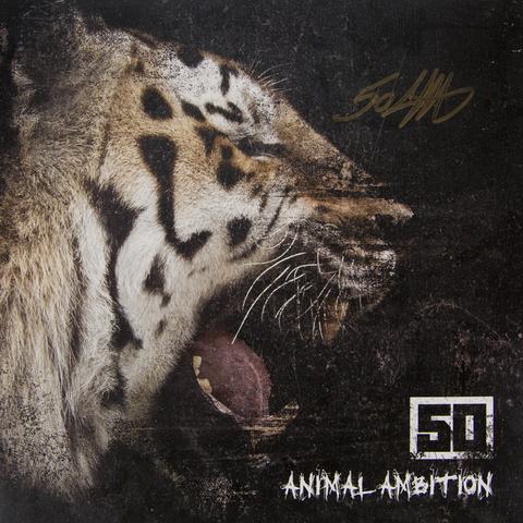 Animal Ambition Poster AUTOGRAPHED by 50! – G-Unit Brands, Inc.