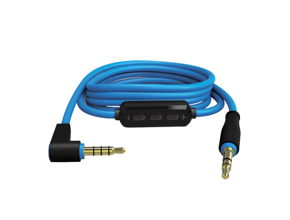 3.5mm Audio Cable with Mic and Volume Control