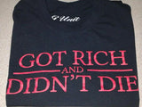 15th Anniversary "Got Rich and Didn't Die" Limited Edition T-Shirts