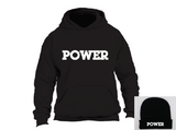 "POWER" Hoodie Bundle:  POWER Hoodie + POWER Beanie Cap- SIRE SPIRITS VIP