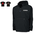 "POWER" Limited Edition Bundle:  POWER Rain Jacket + POWER MSG Tee