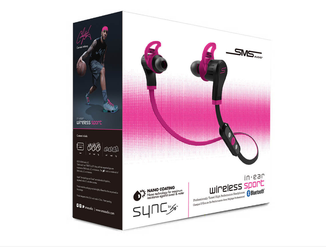 In Ear Wireless Sport Sweat Water Resistant G Unit Brands Inc
