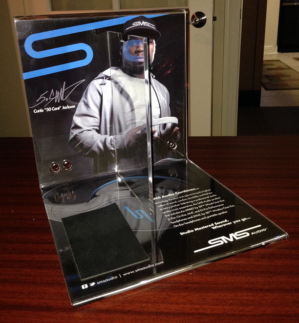 Headphone Stand w/Picture Insert AUTOGRAPHED By 50! GUnit Brands, Inc.
