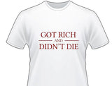 15th Anniversary "Got Rich and Didn't Die" Limited Edition T-Shirts