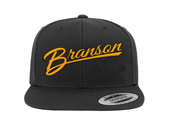 Branson Embroidered Snapback Hat