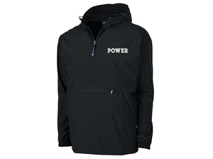 "POWER" Embroidered Rain Jackets- SIRE SPIRITS VIP