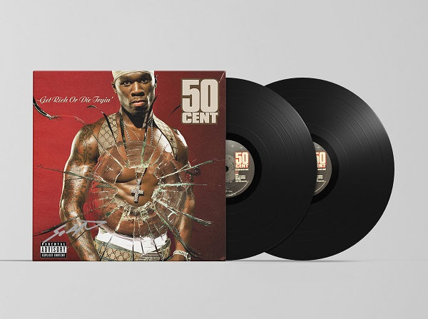 LIMITED CERTIFIED AUTOGRAPHED Get Rich or Die Tryin' VINYL LP – G